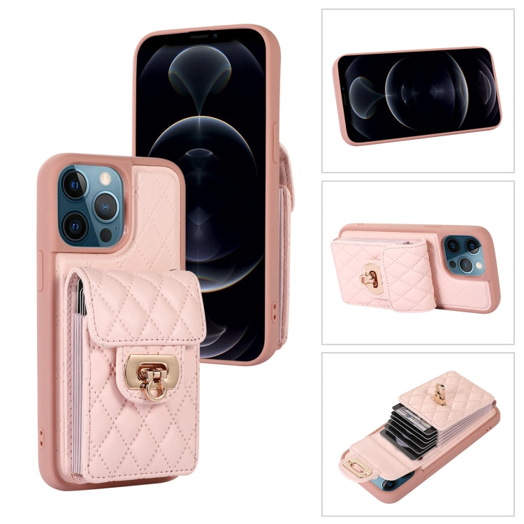 For iPhone 12 Pro Max Card Slot Leather Phone Case