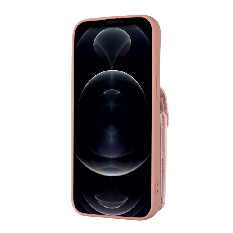 For iPhone 12 Pro Max Card Slot Leather Phone Case
