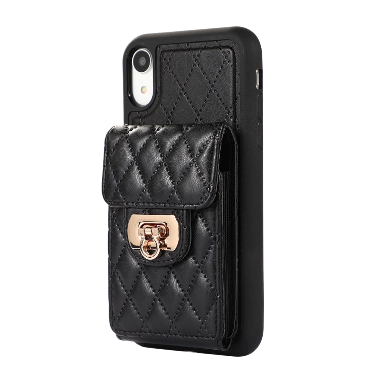 For iPhone XR Card Slot Leather Phone Case