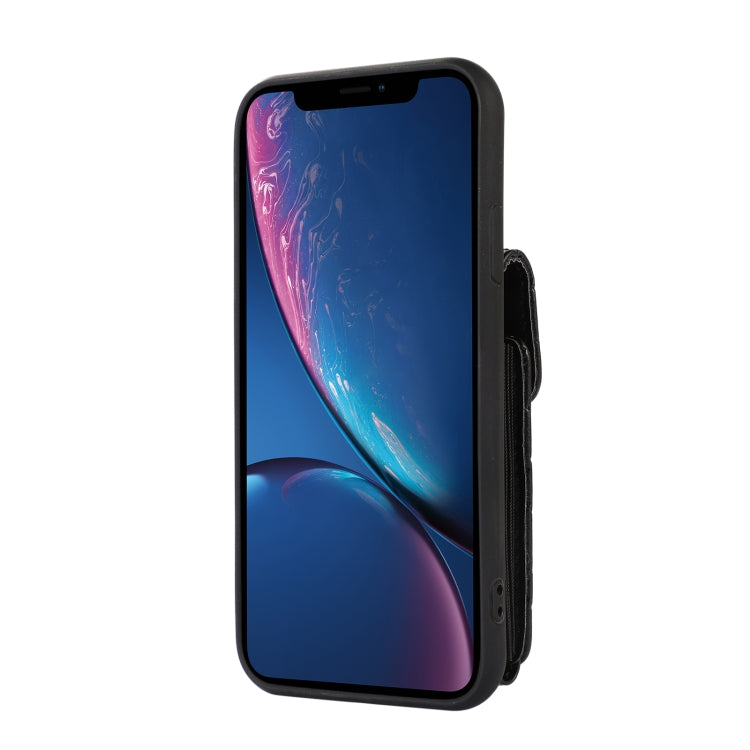 For iPhone XR Card Slot Leather Phone Case