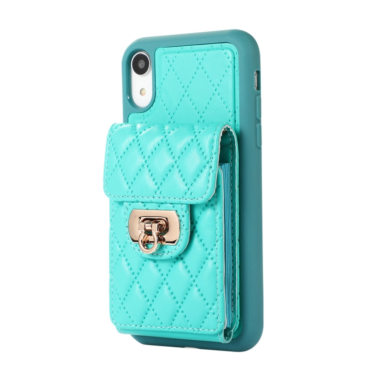 For iPhone XR Card Slot Leather Phone Case