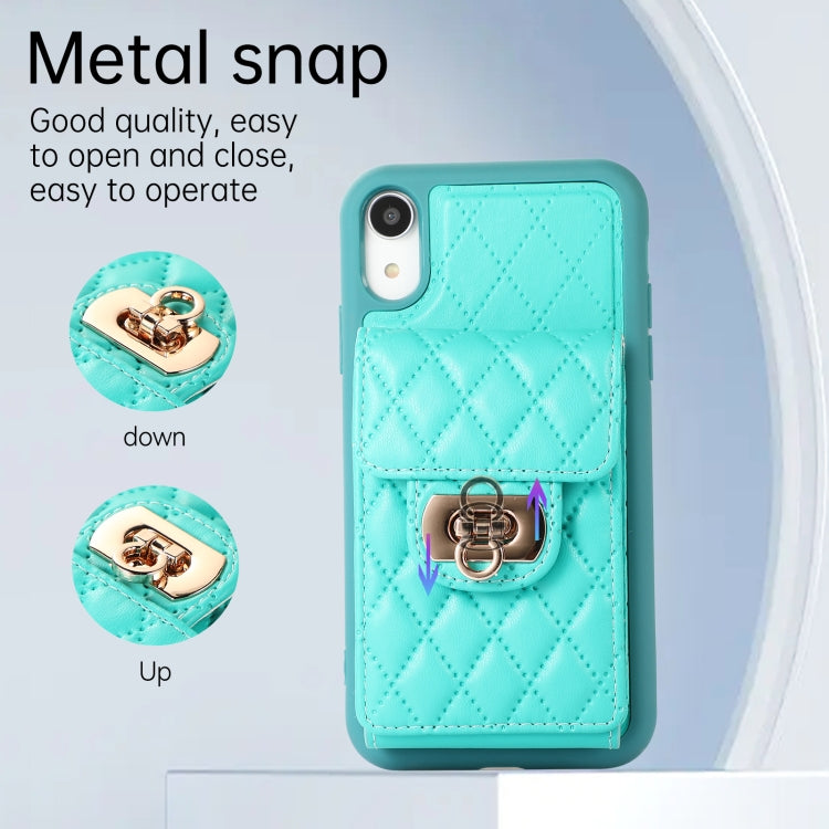 For iPhone XR Card Slot Leather Phone Case