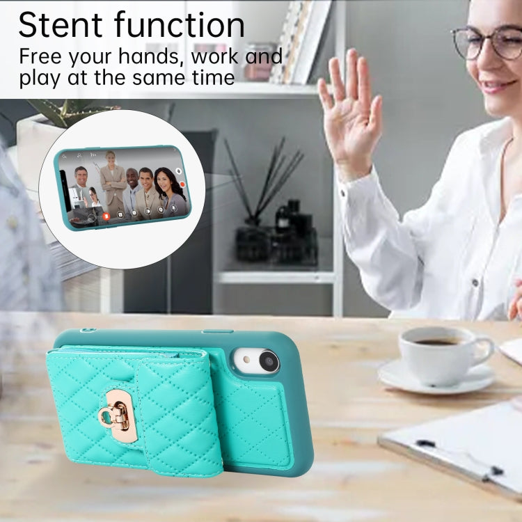 For iPhone XR Card Slot Leather Phone Case
