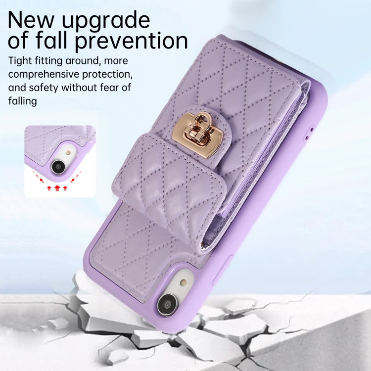 For iPhone XR Card Slot Leather Phone Case