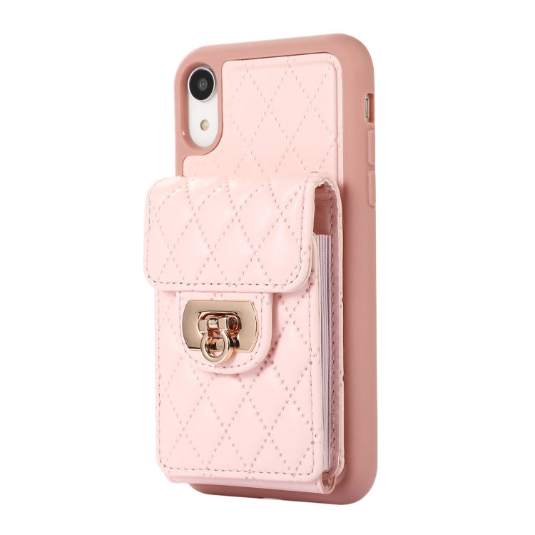 For iPhone XR Card Slot Leather Phone Case