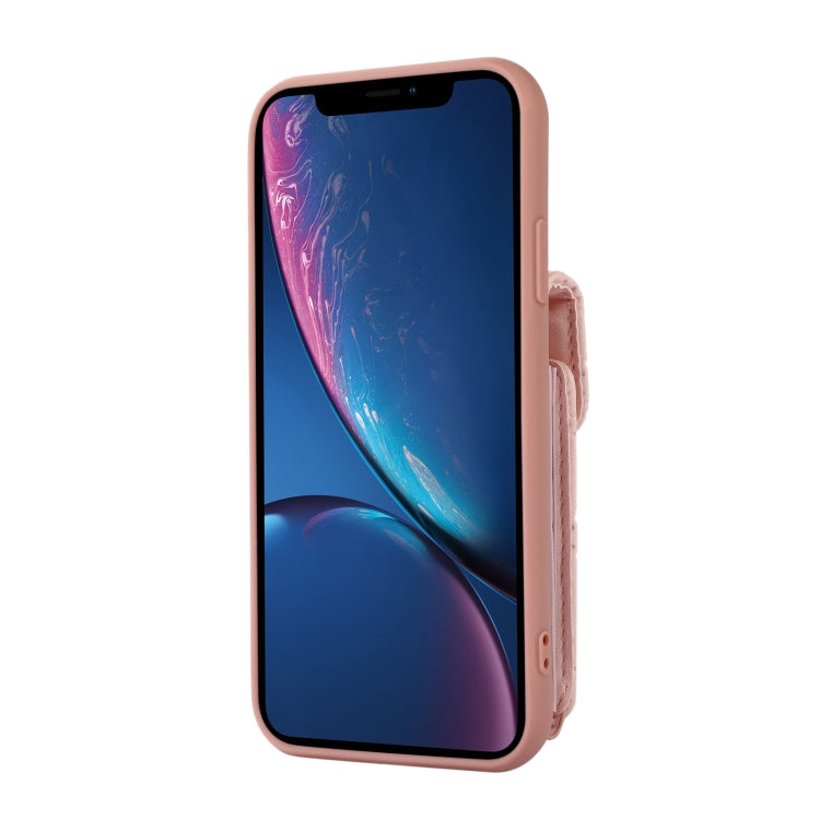 For iPhone XR Card Slot Leather Phone Case