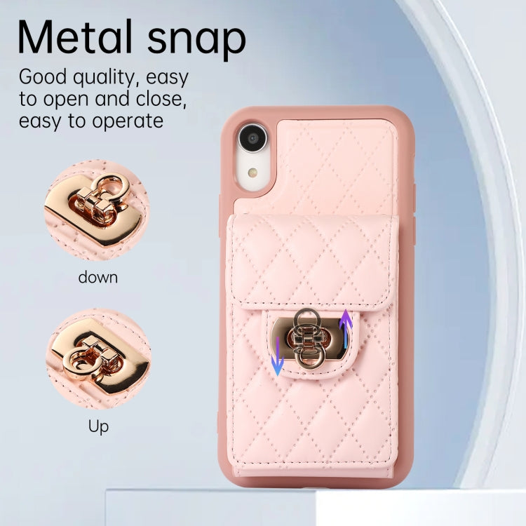 For iPhone XR Card Slot Leather Phone Case