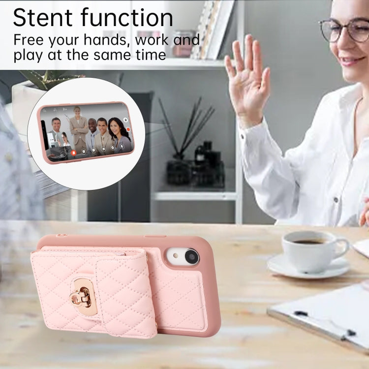 For iPhone XR Card Slot Leather Phone Case