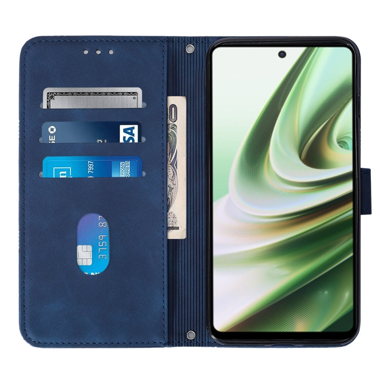 For OnePlus Nord CE3 5G Crossbody 3D Embossed Flip Leather Phone Case