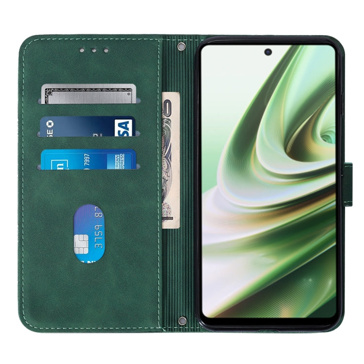 For OnePlus Nord CE3 5G Crossbody 3D Embossed Flip Leather Phone Case