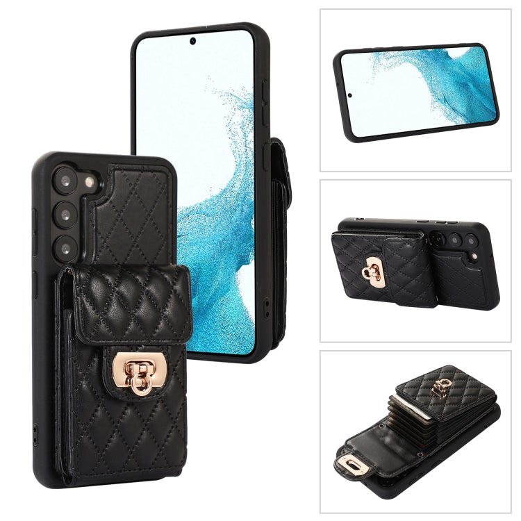 For Samsung Galaxy S23+ 5G Card Slot Leather Phone Case