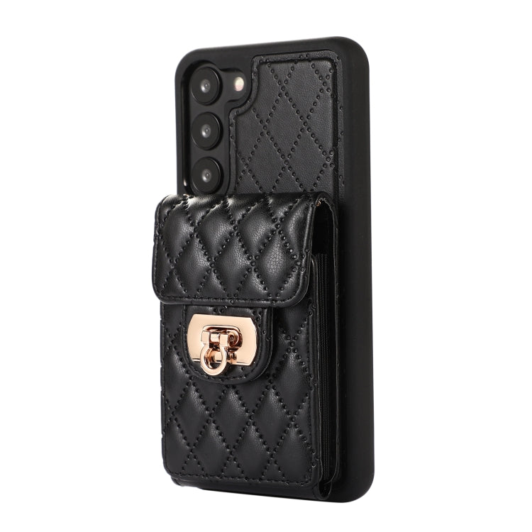 For Samsung Galaxy S23+ 5G Card Slot Leather Phone Case