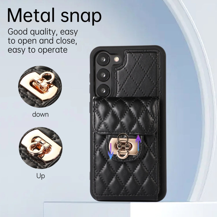 For Samsung Galaxy S23+ 5G Card Slot Leather Phone Case