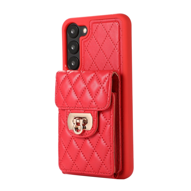 For Samsung Galaxy S23+ 5G Card Slot Leather Phone Case