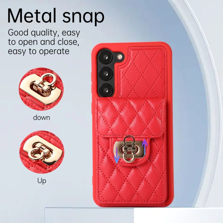 For Samsung Galaxy S23+ 5G Card Slot Leather Phone Case