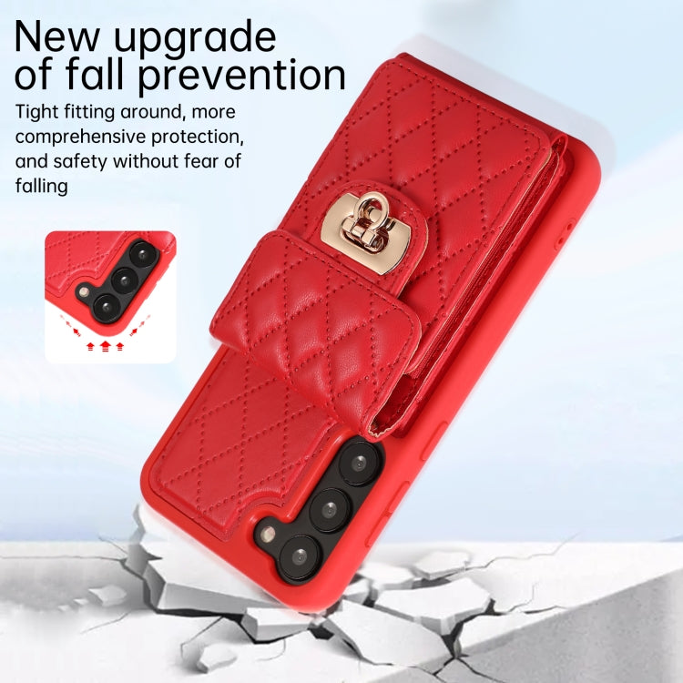 For Samsung Galaxy S23+ 5G Card Slot Leather Phone Case