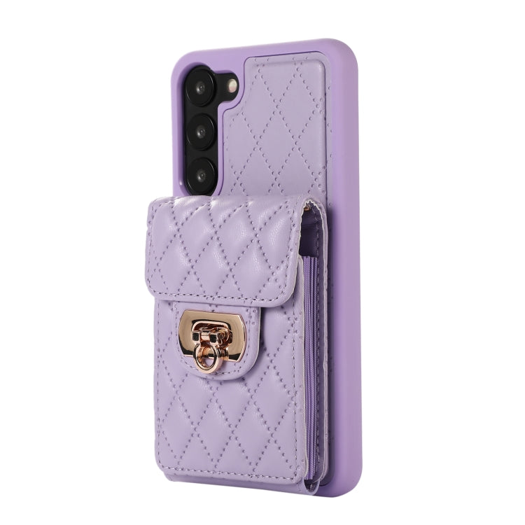 For Samsung Galaxy S23+ 5G Card Slot Leather Phone Case