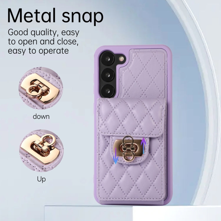 For Samsung Galaxy S23+ 5G Card Slot Leather Phone Case