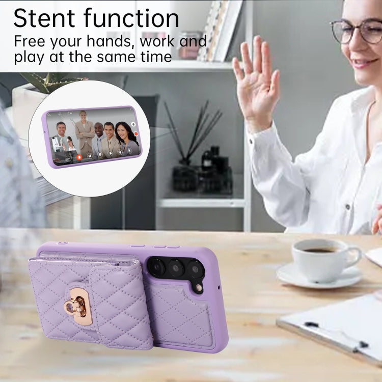 For Samsung Galaxy S23+ 5G Card Slot Leather Phone Case