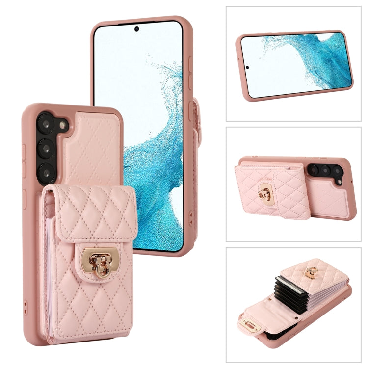 For Samsung Galaxy S23+ 5G Card Slot Leather Phone Case