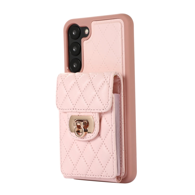 For Samsung Galaxy S23+ 5G Card Slot Leather Phone Case