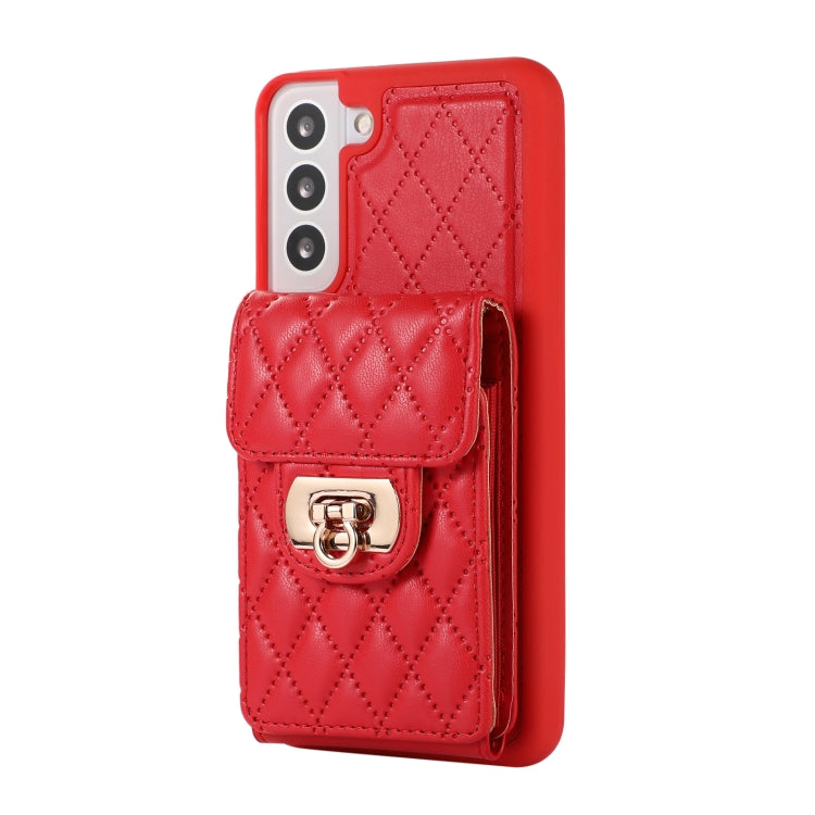 For Samsung Galaxy S22 5G Card Slot Leather Phone Case