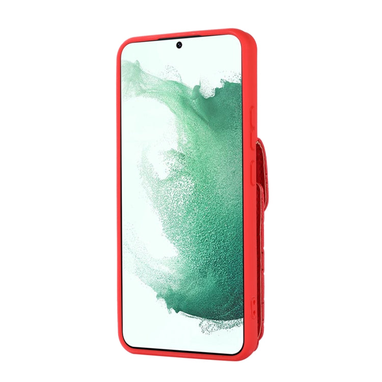 For Samsung Galaxy S22 5G Card Slot Leather Phone Case