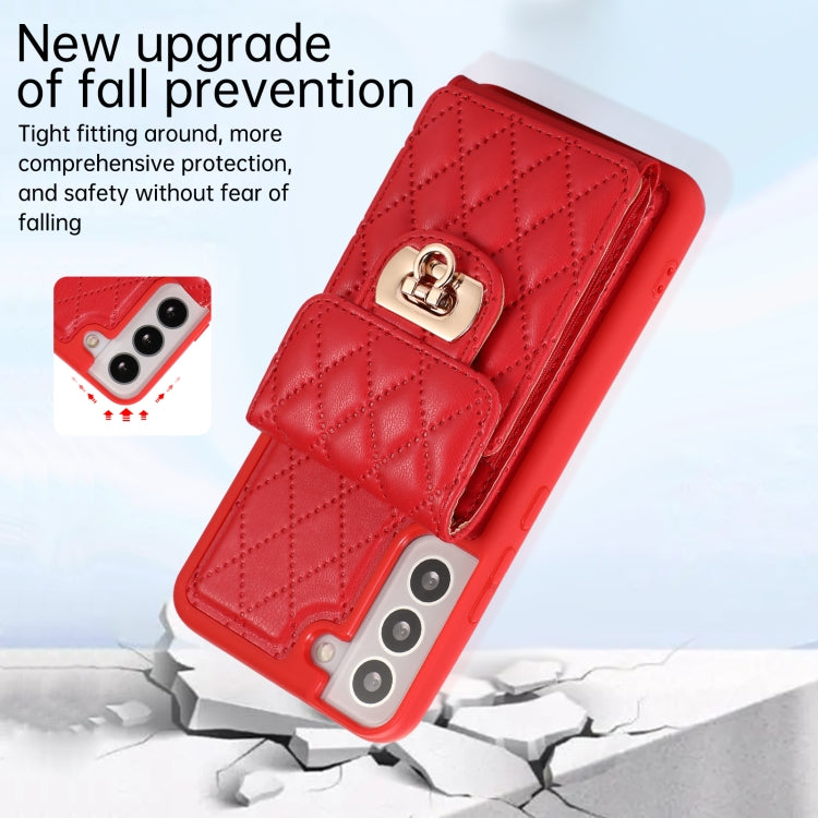 For Samsung Galaxy S22 5G Card Slot Leather Phone Case