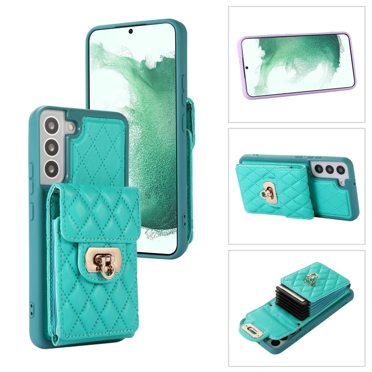 For Samsung Galaxy S22 5G Card Slot Leather Phone Case