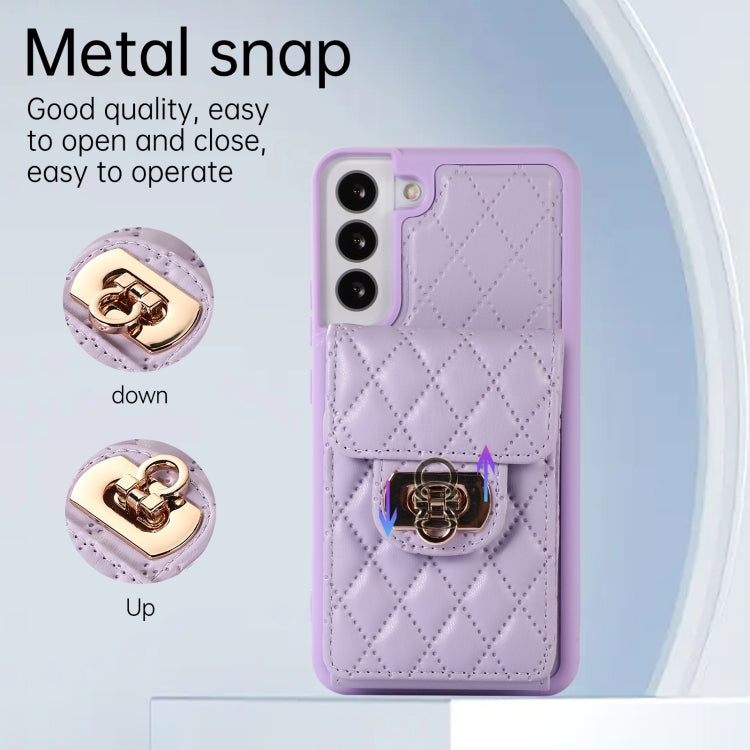 For Samsung Galaxy S22 5G Card Slot Leather Phone Case