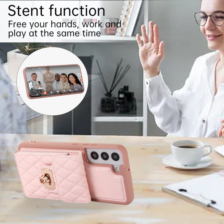 For Samsung Galaxy S22 5G Card Slot Leather Phone Case