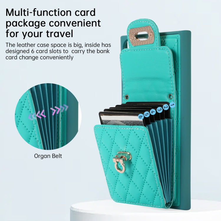 For Samsung Galaxy S22 Ultra 5G Card Slot Leather Phone Case