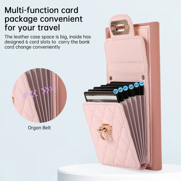 For Samsung Galaxy S22 Ultra 5G Card Slot Leather Phone Case