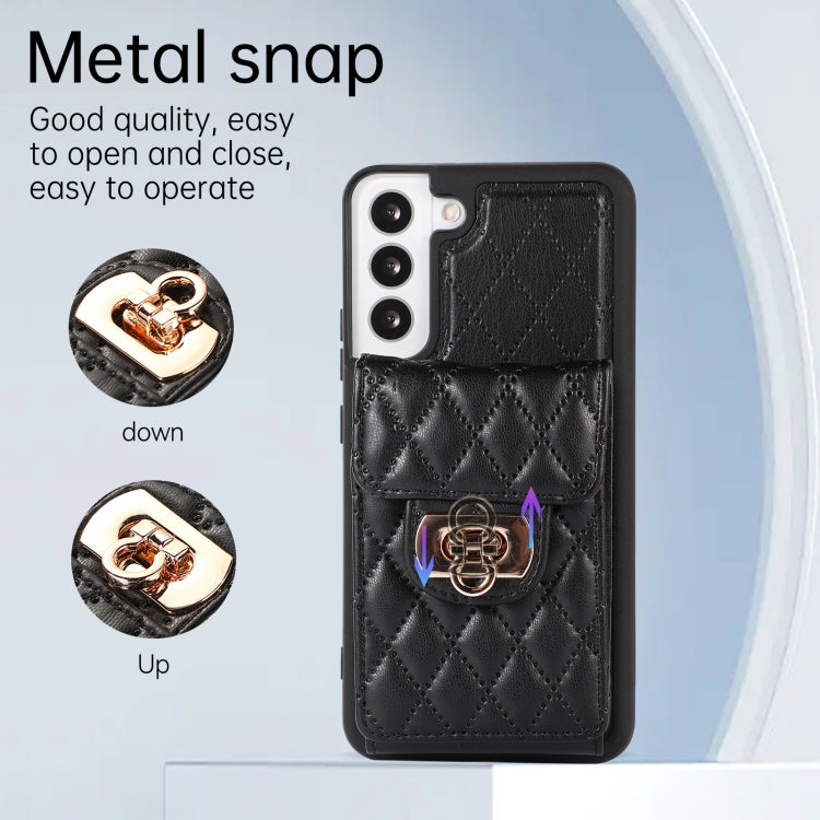 For Samsung Galaxy S21 5G Card Slot Leather Phone Case