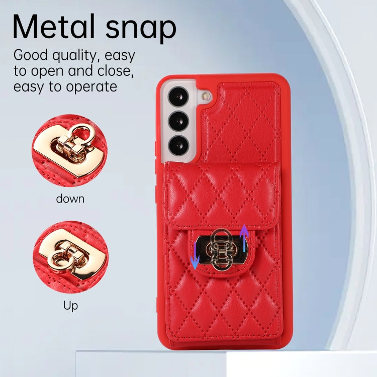 For Samsung Galaxy S21 5G Card Slot Leather Phone Case