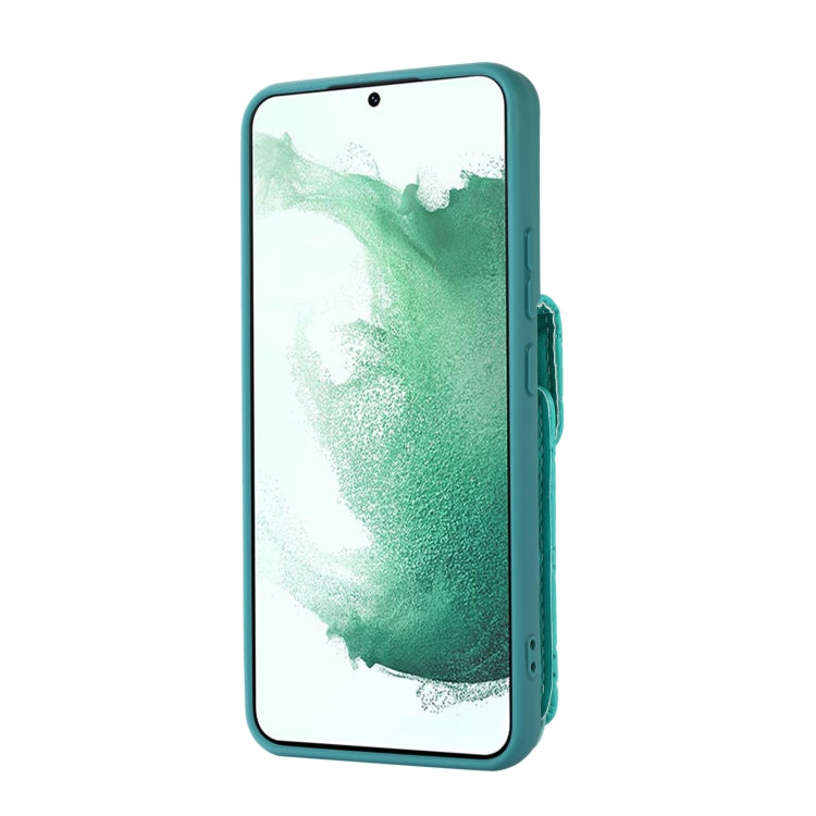 For Samsung Galaxy S21 5G Card Slot Leather Phone Case