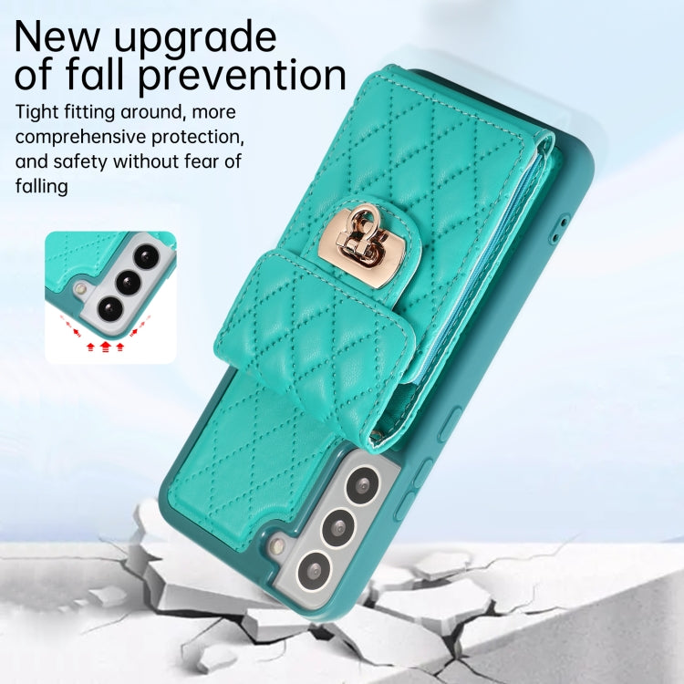 For Samsung Galaxy S21 5G Card Slot Leather Phone Case
