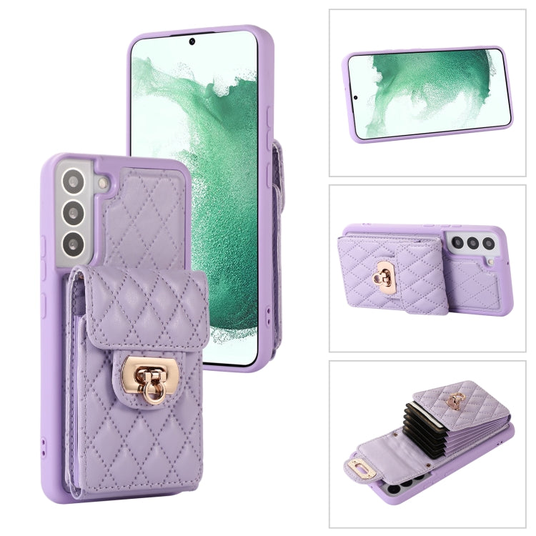 For Samsung Galaxy S21 5G Card Slot Leather Phone Case