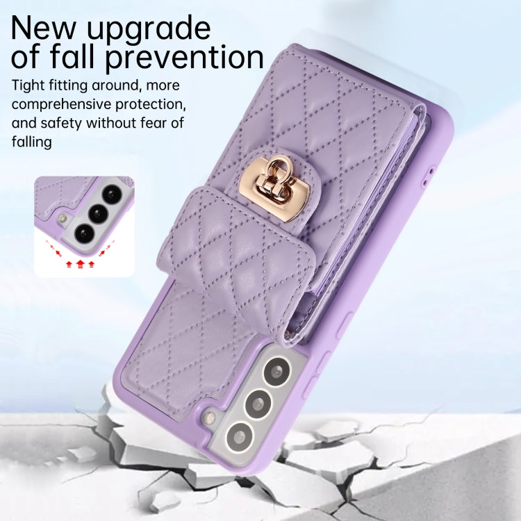 For Samsung Galaxy S21 5G Card Slot Leather Phone Case