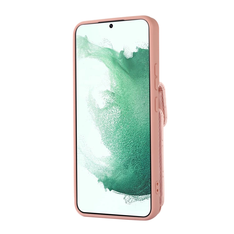 For Samsung Galaxy S21 5G Card Slot Leather Phone Case