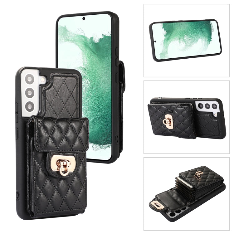 For Samsung Galaxy S21+ 5G Card Slot Leather Phone Case