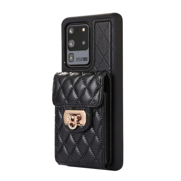 For Samsung Galaxy S20 Ultra Card Slot Leather Phone Case