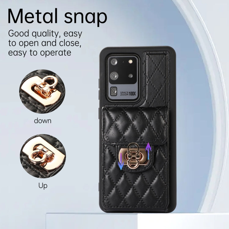 For Samsung Galaxy S20 Ultra Card Slot Leather Phone Case