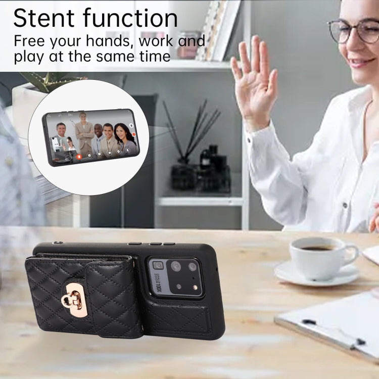 For Samsung Galaxy S20 Ultra Card Slot Leather Phone Case