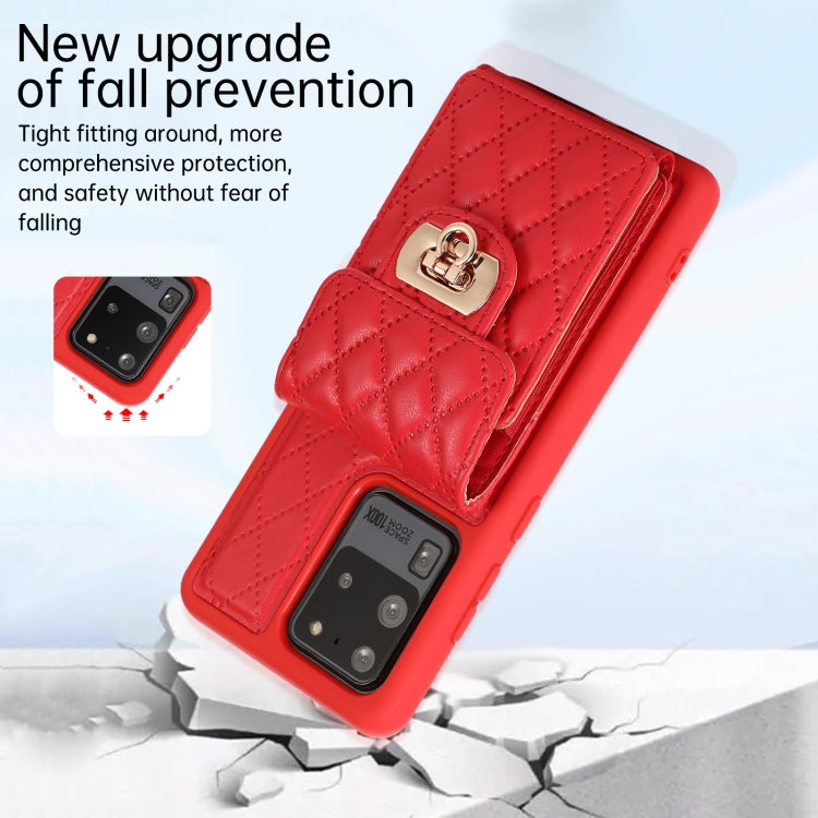 For Samsung Galaxy S20 Ultra Card Slot Leather Phone Case