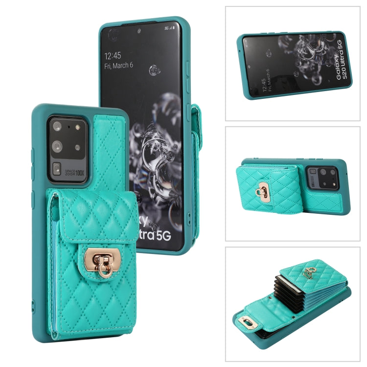 For Samsung Galaxy S20 Ultra Card Slot Leather Phone Case