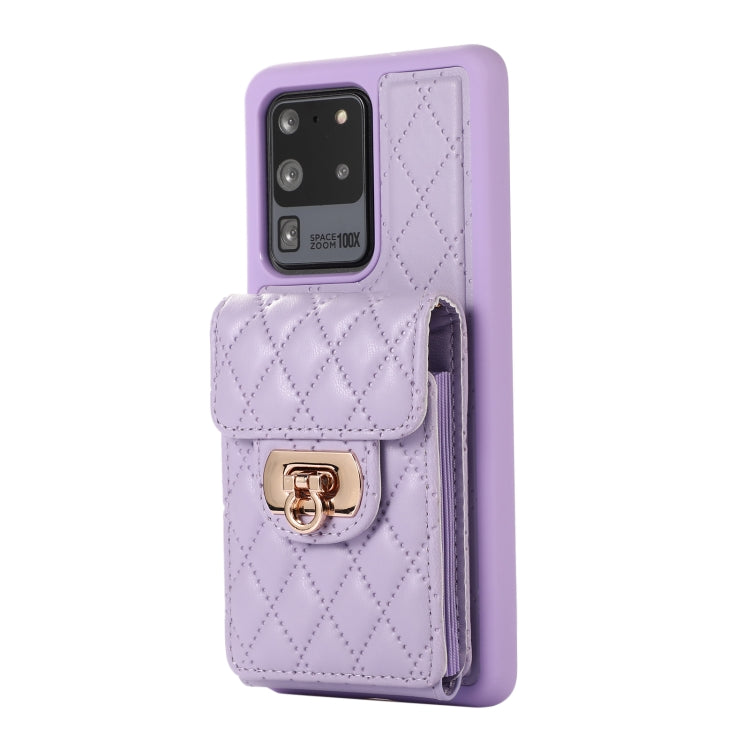 For Samsung Galaxy S20 Ultra Card Slot Leather Phone Case