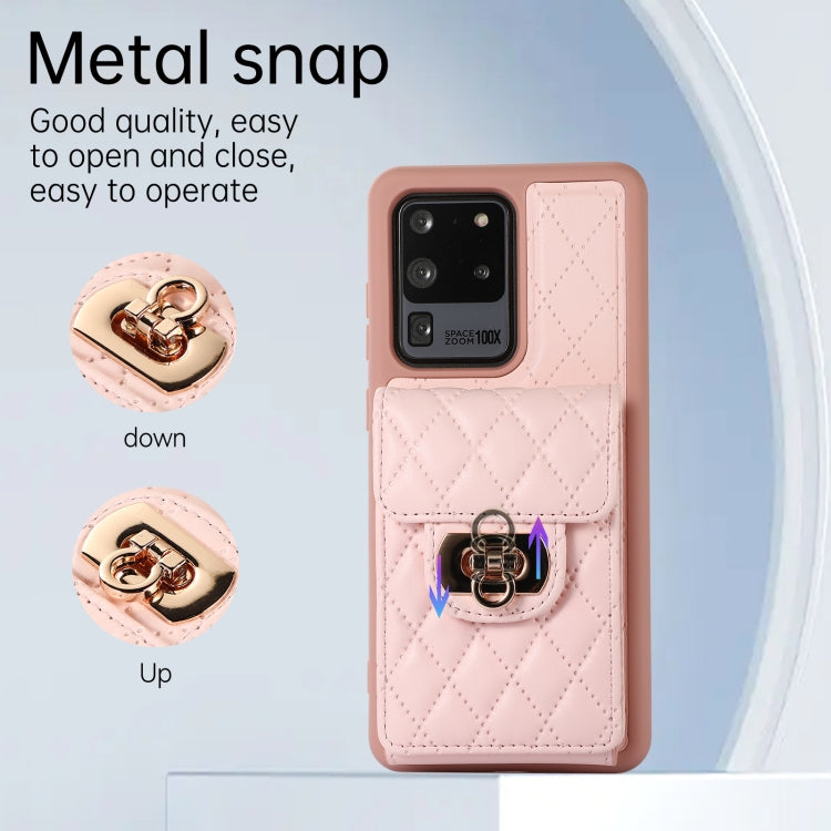 For Samsung Galaxy S20 Ultra Card Slot Leather Phone Case