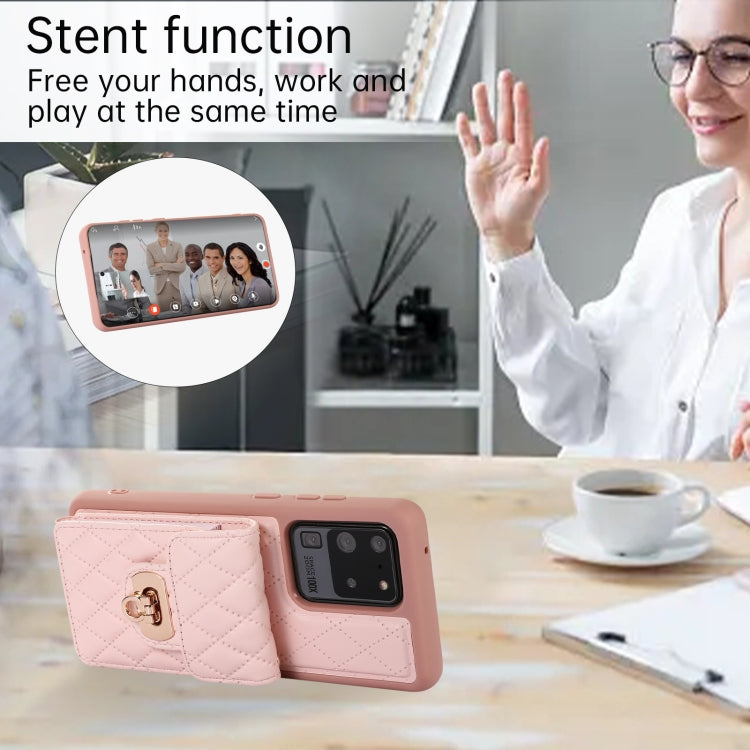For Samsung Galaxy S20 Ultra Card Slot Leather Phone Case