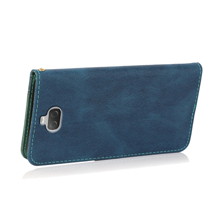 For Sony Xperia 10 Dual-color Stitching Leather Phone Case
